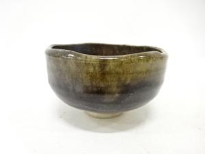 陶七造　窯変　茶碗